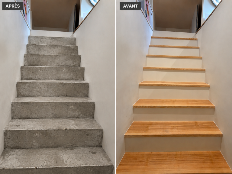 Rénover un escalier béton avec des marches en bois à Mulhouse, Habsheim et Riedisheim : la tendance déco 2026
