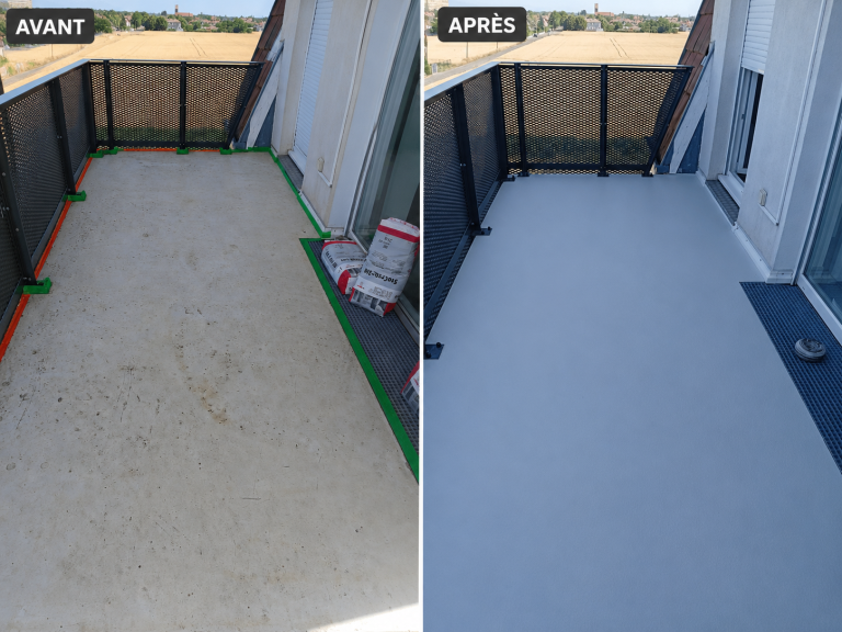 Rénovation et étanchéité de sol de balcon à Colmar, Mulhouse et Village-Neuf : des solutions professionnelles pour un balcon durable, esthétique et parfaitement protégé